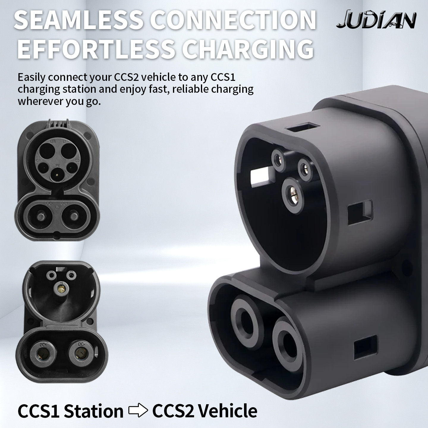 CCS1 zu CCS2 EV DC Schnelllade – Ccs2 To Ccs1 Fast Charge Adapter 250Kw Bewertung und Preis
