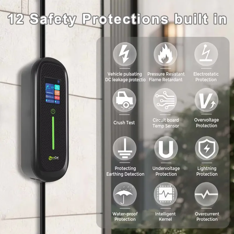 7kW 32A Typ 2 Tragbares EV-Lad – Portable Ev Charger 32A Type 2 Cee Plug Bewertung und Preis