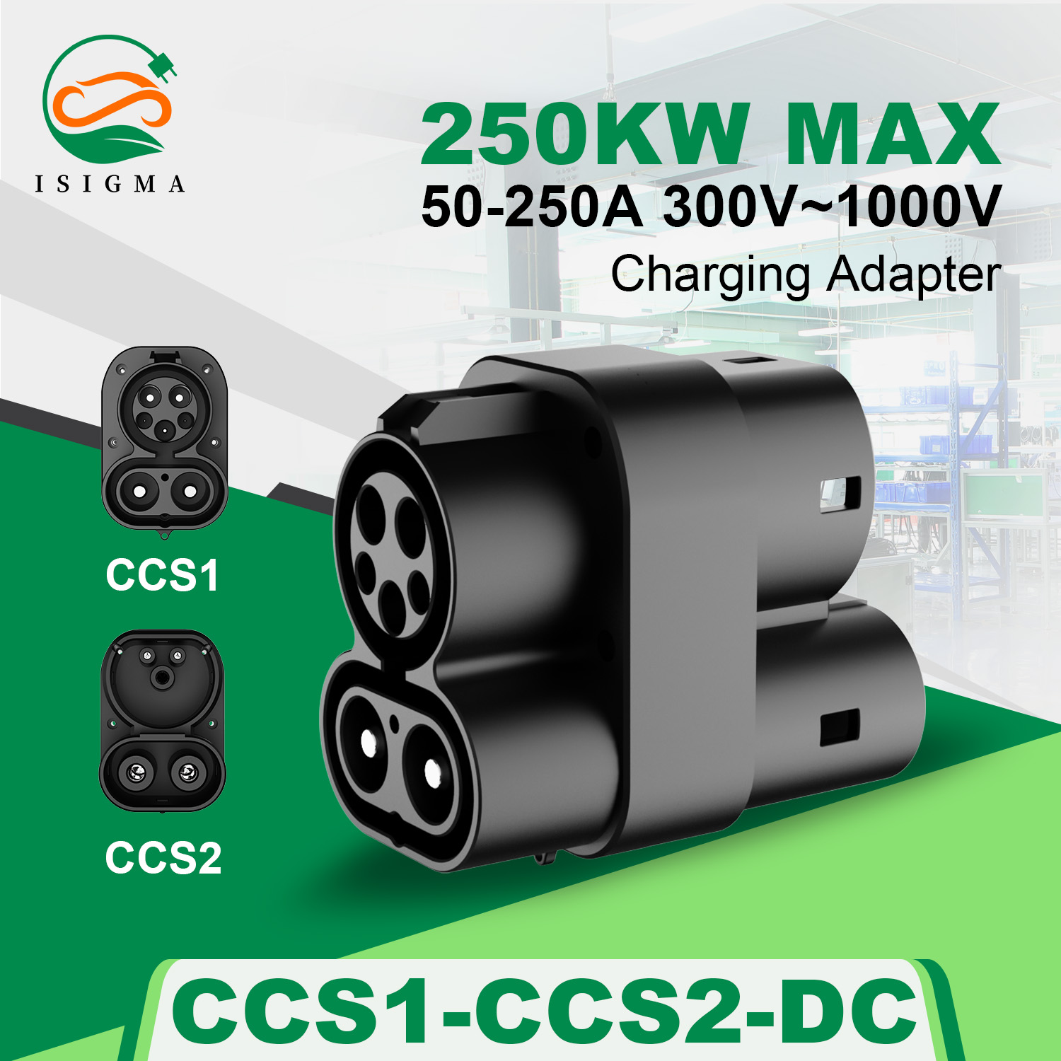 CCS1 zu CCS2 Adapter DC zu DC  – Ccs2 To Ccs1 Fast Charge Adapter 250Kw Bewertung und Preis